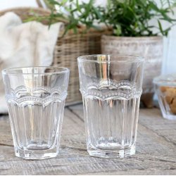 Drikke glas med perlekant - Antoinette 